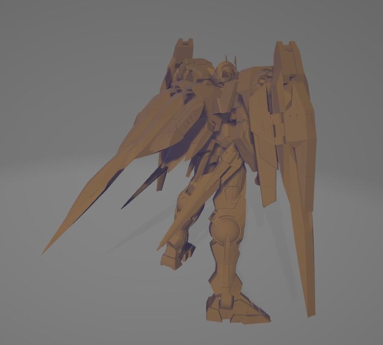 GunDam 00 Raiser 3D print model_4