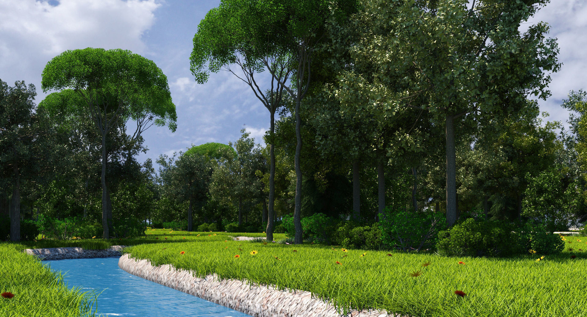 Industrial Park 3D model_8