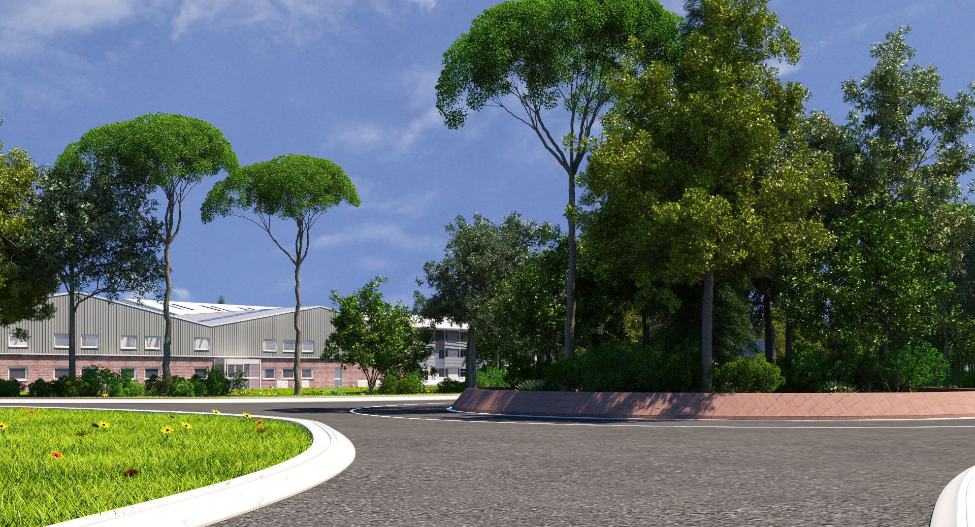 Industrial Park 3D model_3