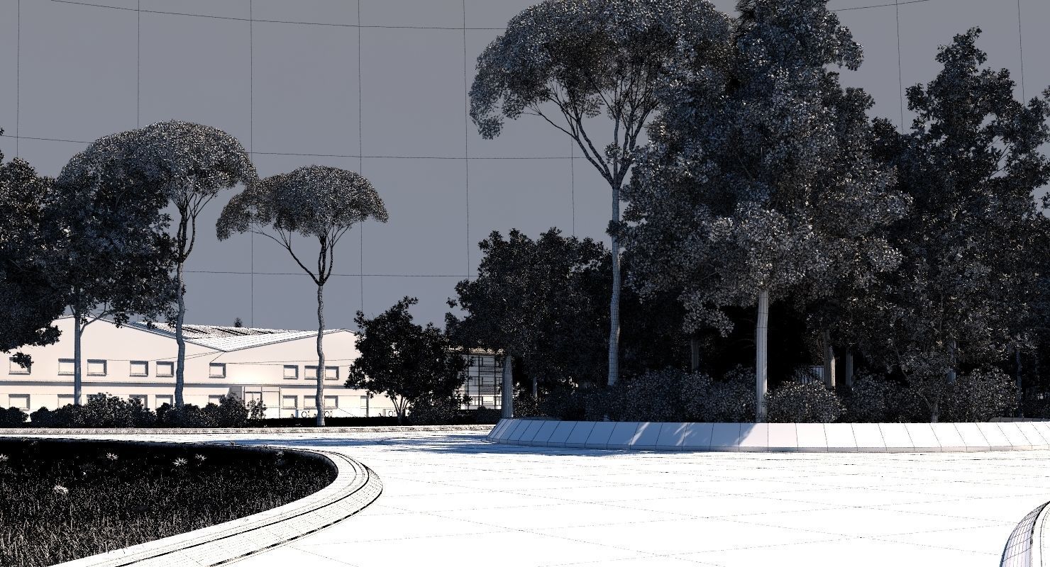Industrial Park 3D model_11