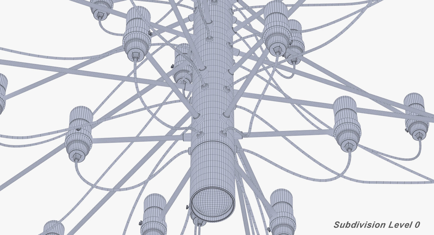 Flos lamp 2097-30 3D model_26