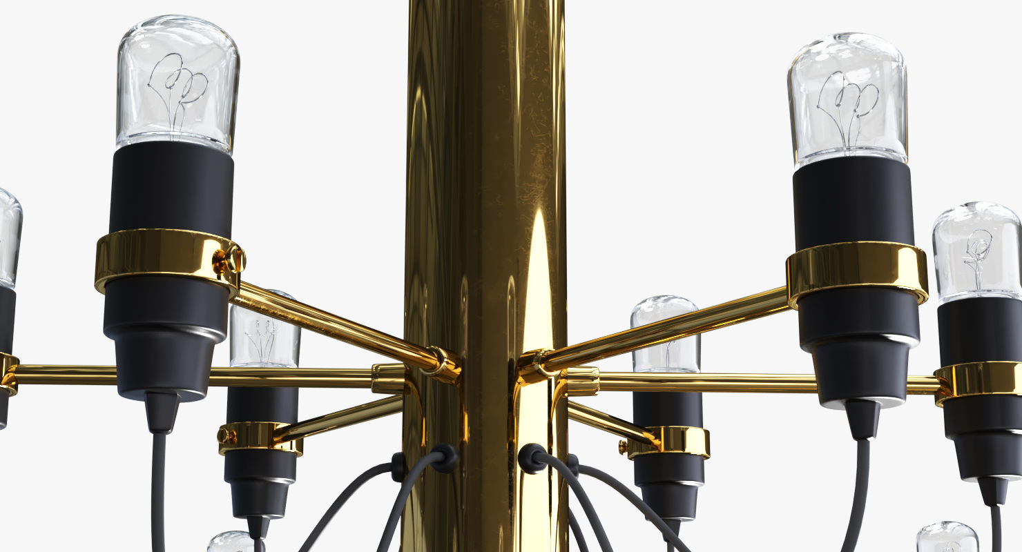 Flos lamp 2097-30 3D model_3