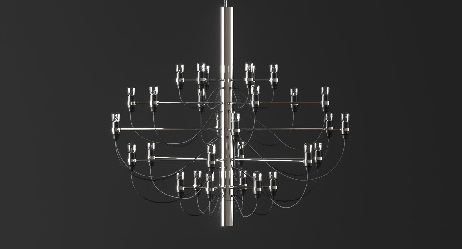 Flos lamp 2097-30 3D model_12