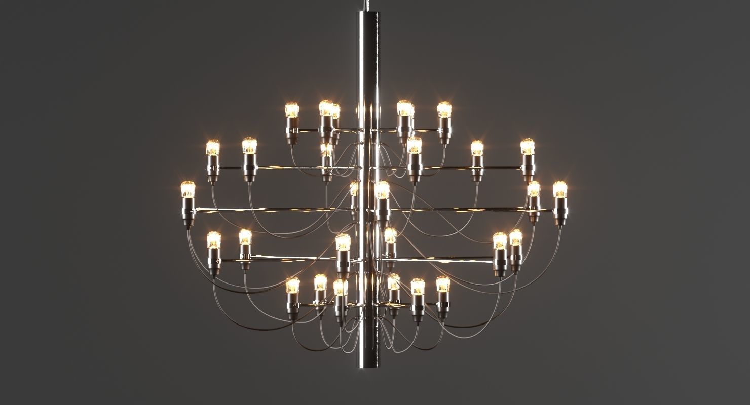 Flos lamp 2097-30 3D model_15