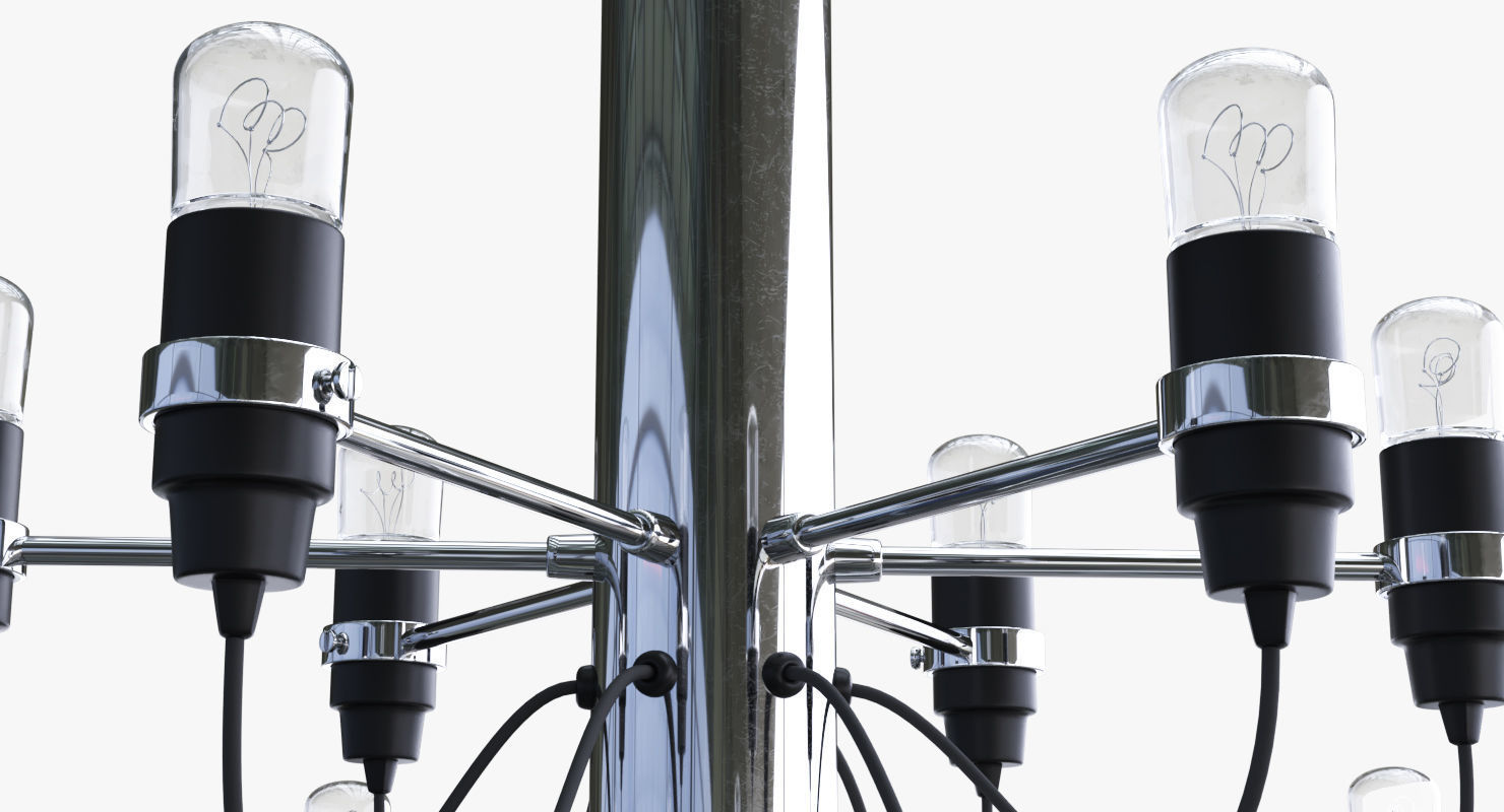 Flos lamp 2097-30 3D model_4