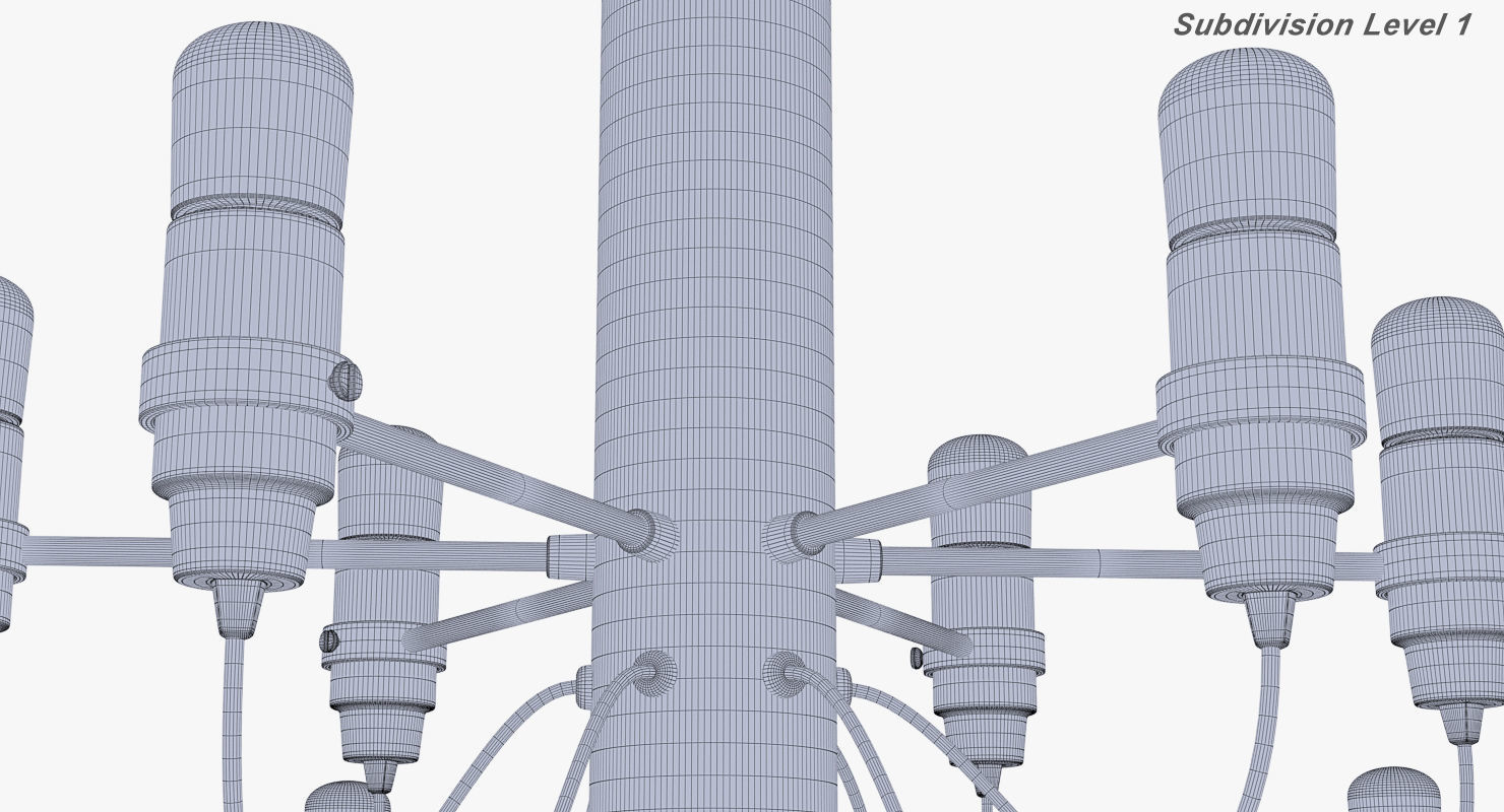 Flos lamp 2097-30 3D model_27