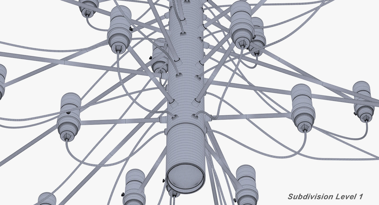 Flos lamp 2097-30 3D model_25