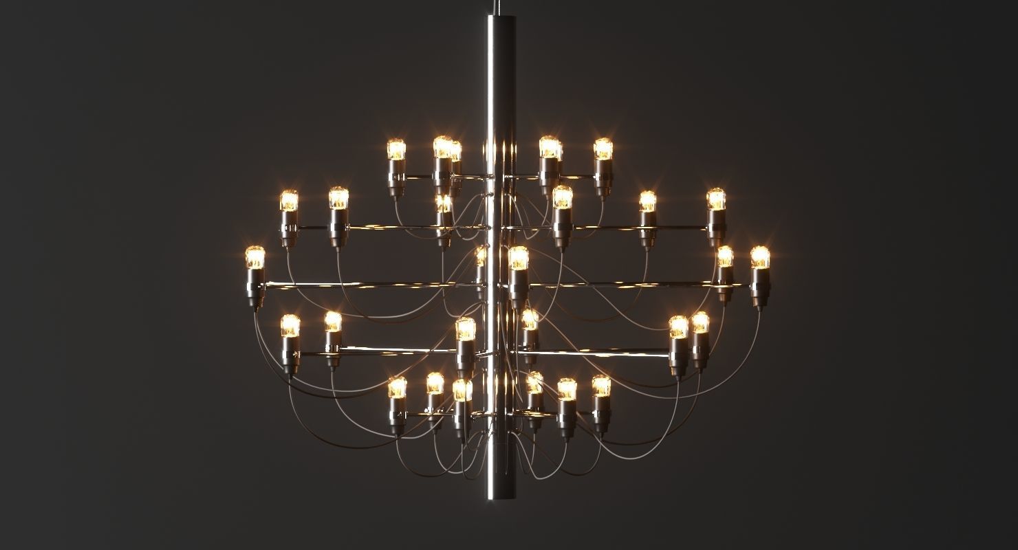 Flos lamp 2097-30 3D model_13