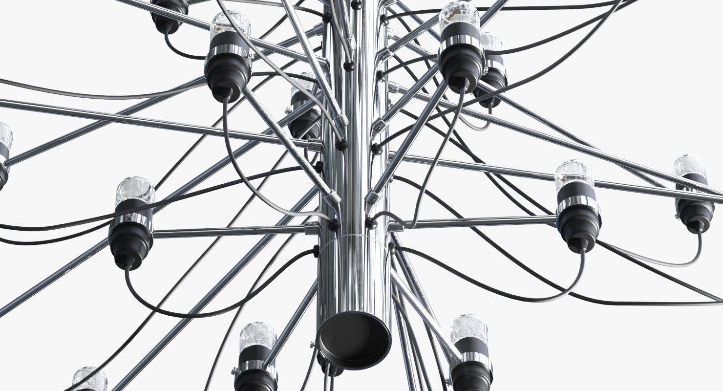 Flos lamp 2097-30 3D model_2