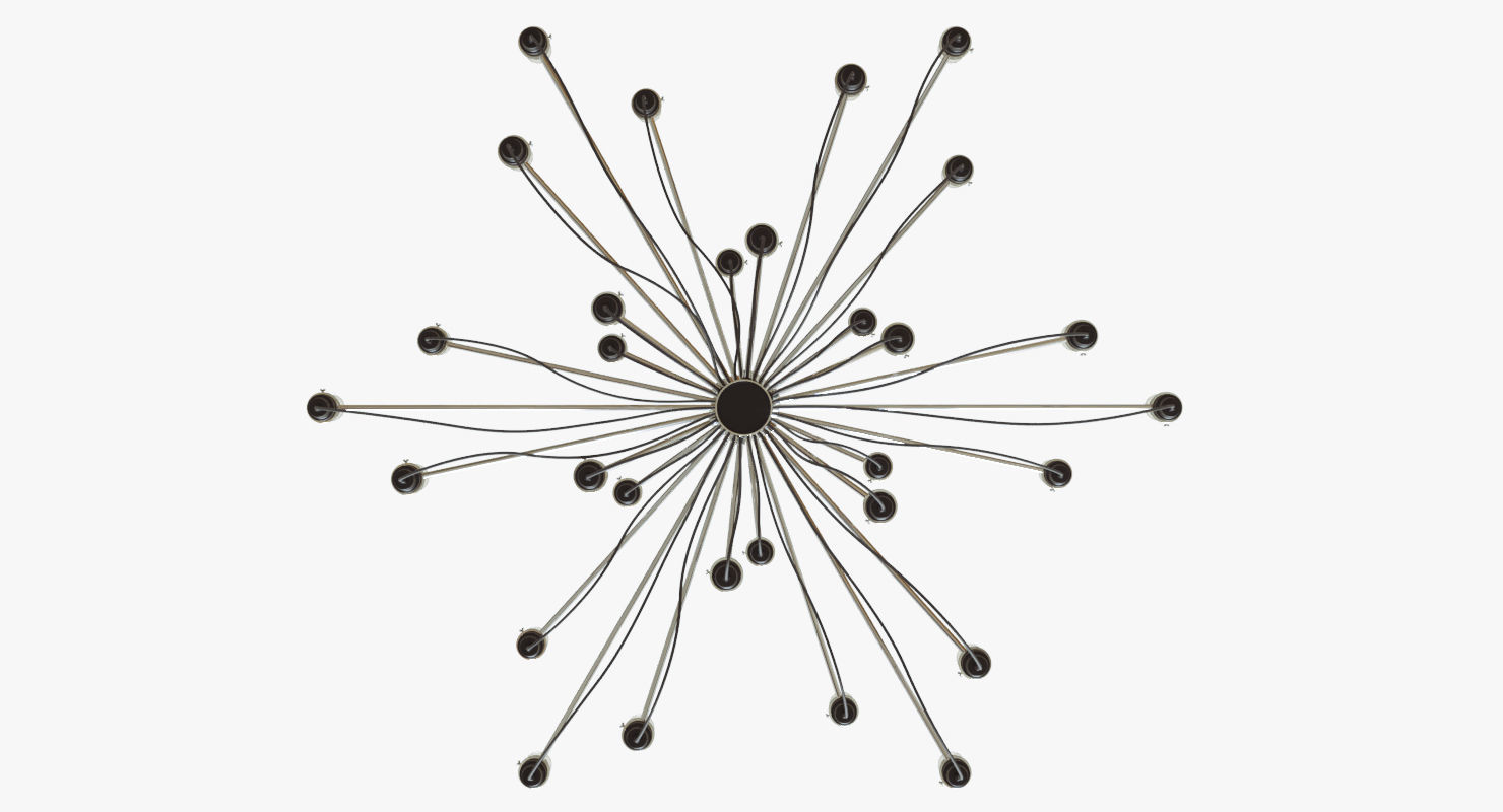 Flos lamp 2097-30 3D model_6