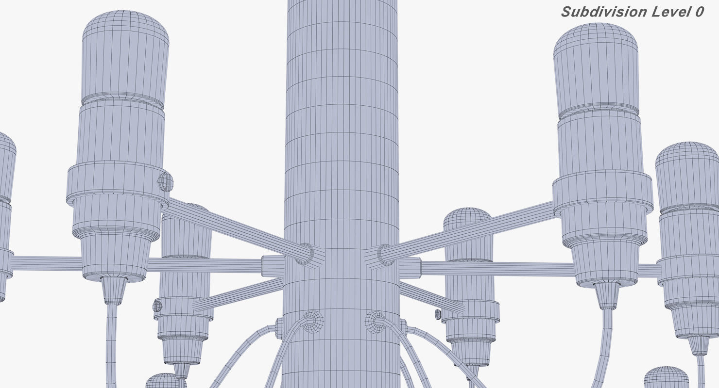 Flos lamp 2097-30 3D model_23