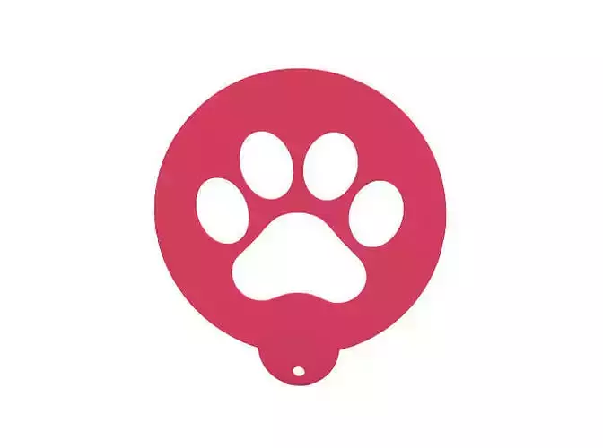 Coffee  Food stencil