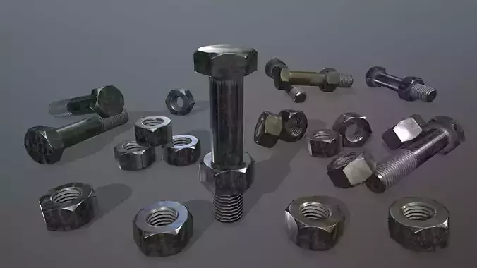 Bolts bolt and nut