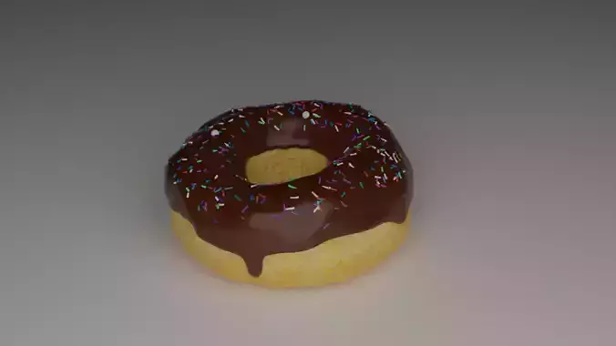 doughnut with icing