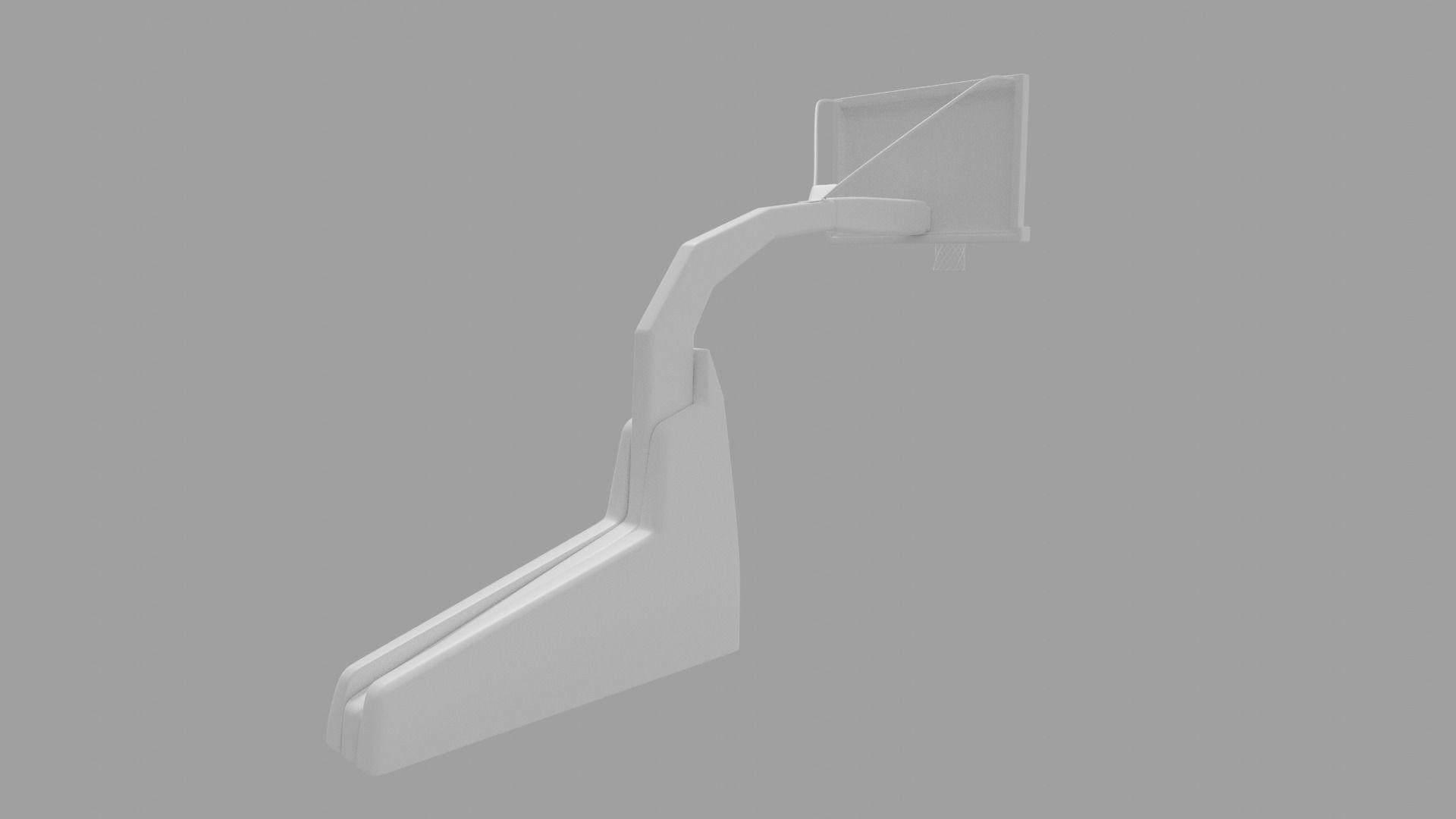Basketball hoop 3D model_10
