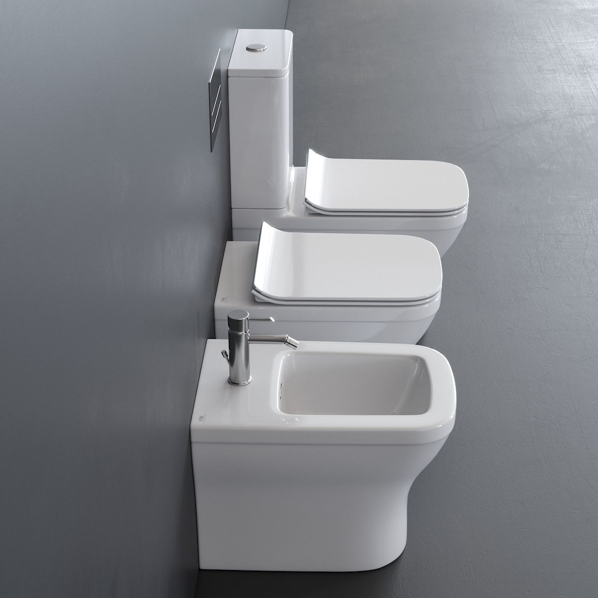 Noken Forma WC Low-poly 3D model_1