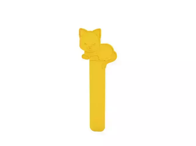 Bookmark cat shaped toothpick
