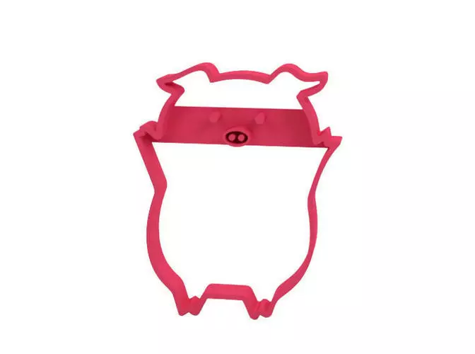 Cookie cutter 3D print model_0