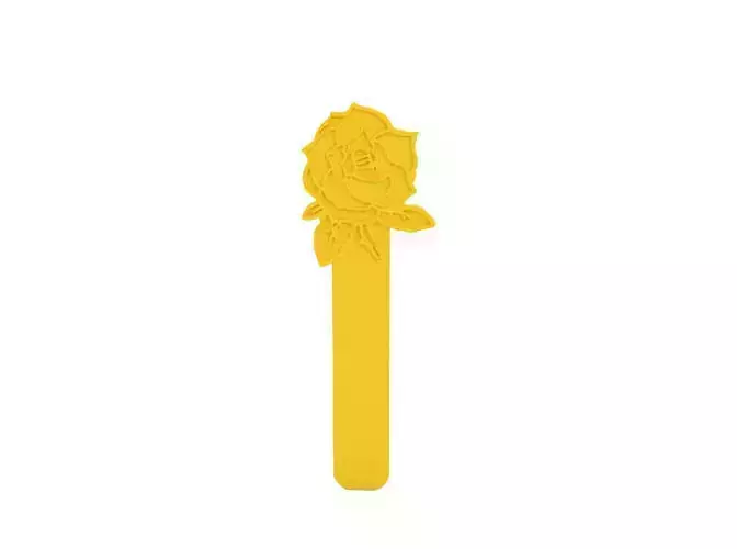 Bookmark beauty and beast - rose