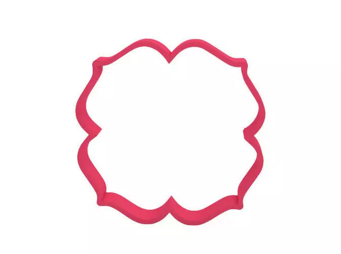 Cookie cutter 3D print model