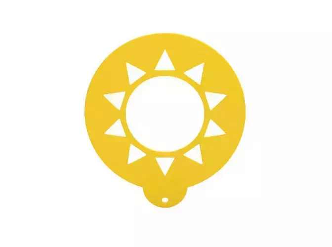 Coffee  Food stencil