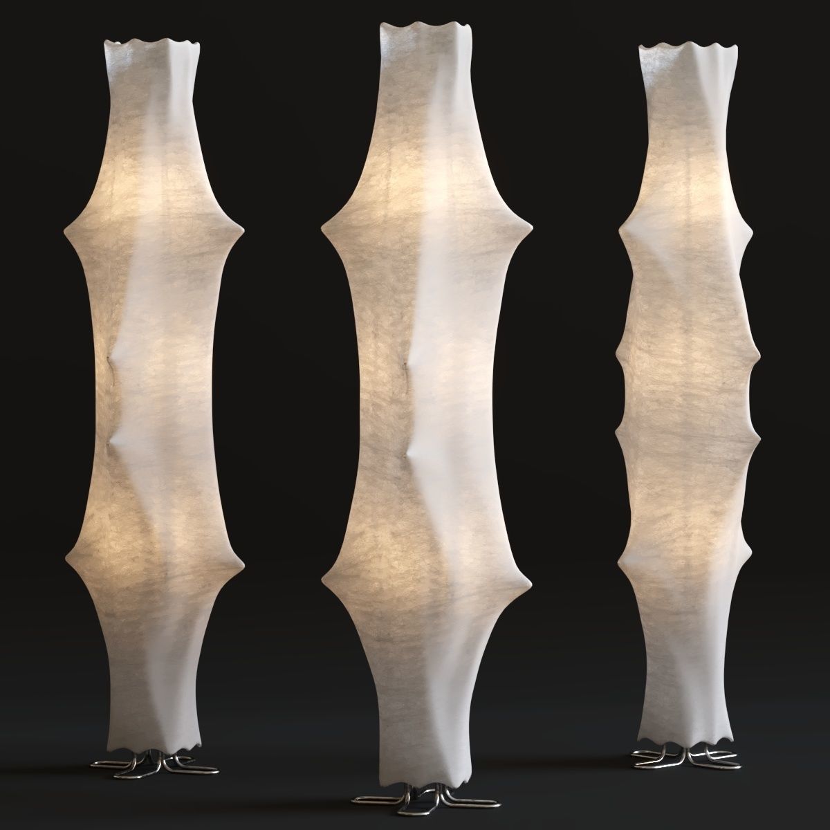 Flos Fantasma piccolo 3D model_2