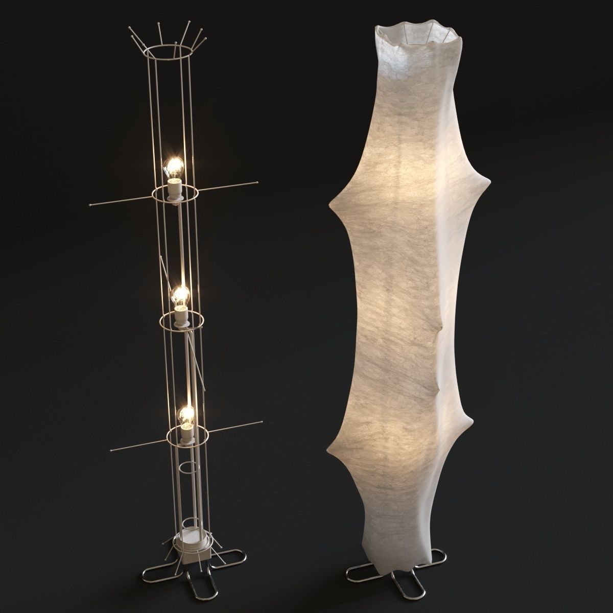 Flos Fantasma piccolo 3D model_13