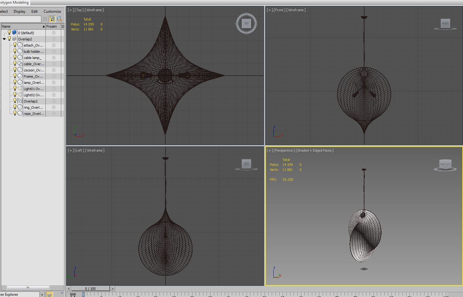 Flos Overlap Suspension 2 3D model_36