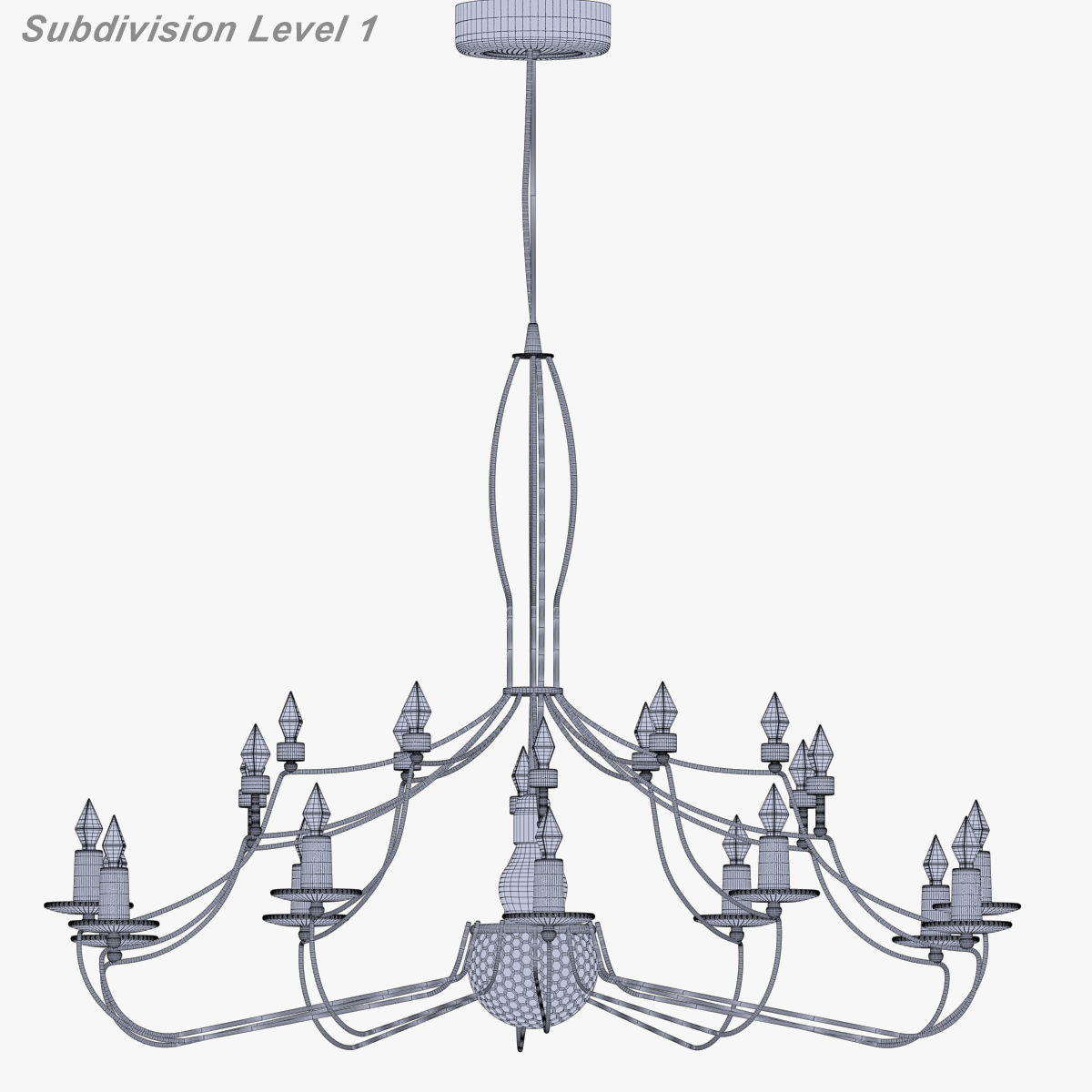 Flos Zeppelin 1 3D model_30