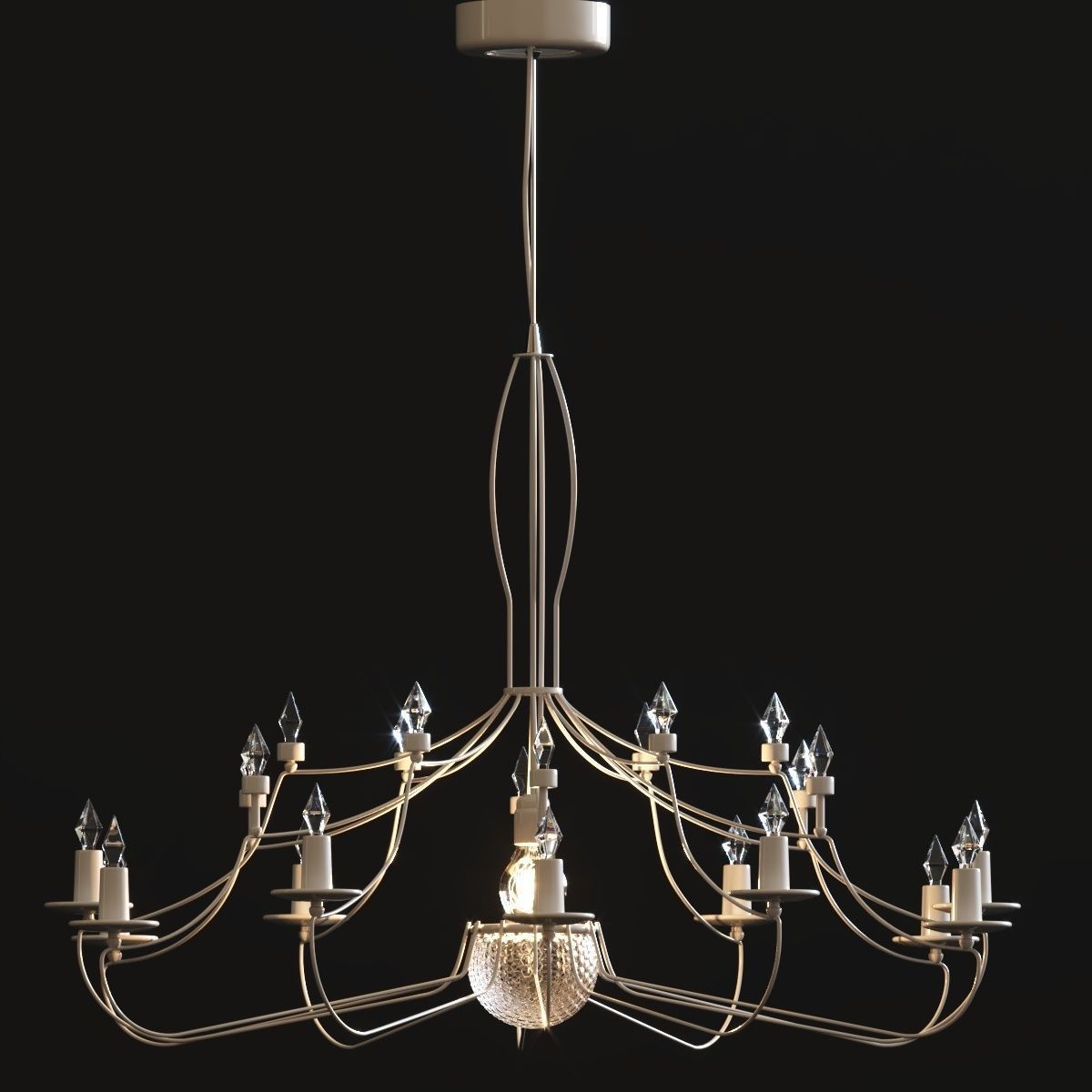 Flos Zeppelin 1 3D model_17