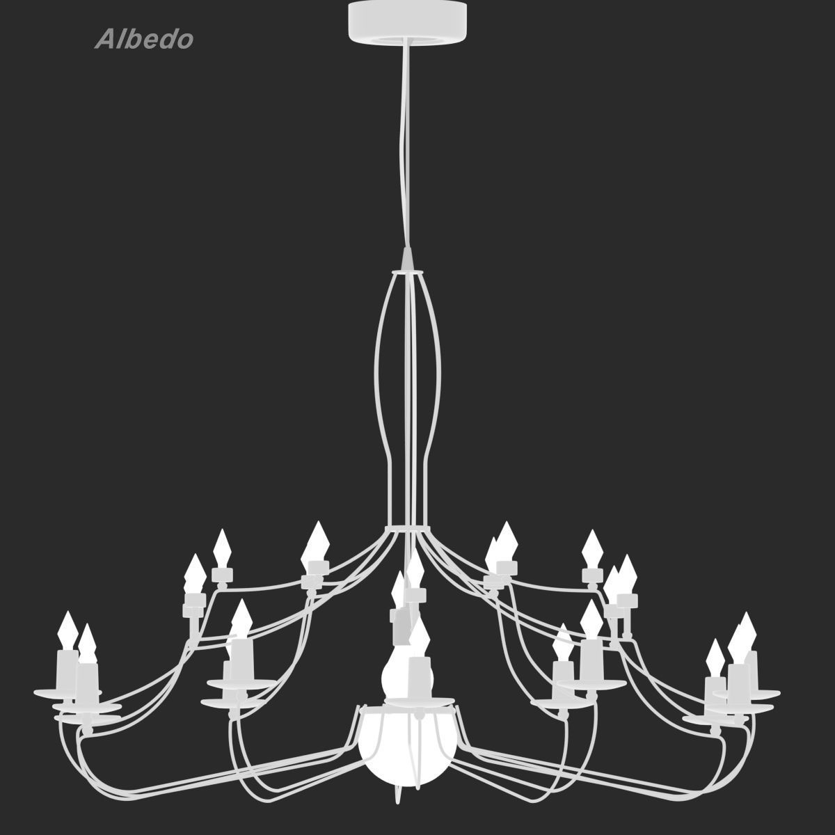 Flos Zeppelin 1 3D model_22