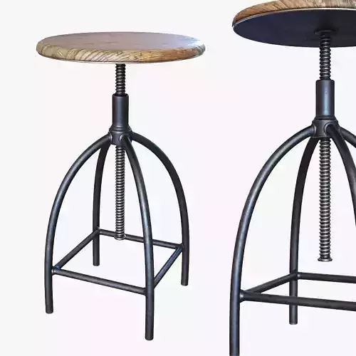 vintage and industrial stool - Sire
