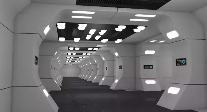 Modular Sci Fi Interior