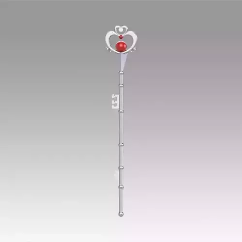Sailor Moon S Meiou Setsuna Sailor Pluto Cosplay Weapon 3D print model