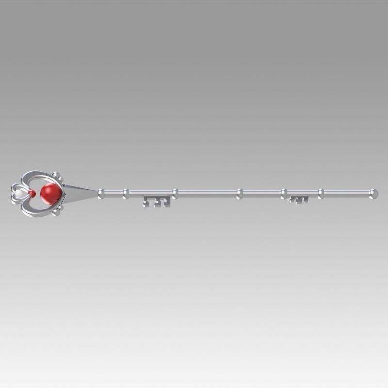 Sailor Moon S Meiou Setsuna Sailor Pluto Cosplay Weapon 3D print model_4