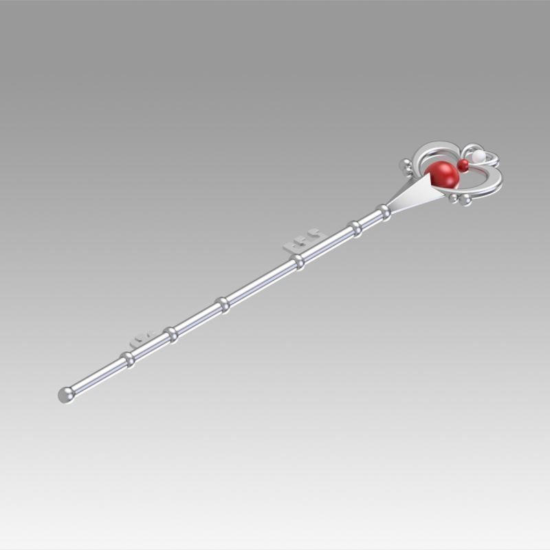 Sailor Moon S Meiou Setsuna Sailor Pluto Cosplay Weapon 3D print model_7
