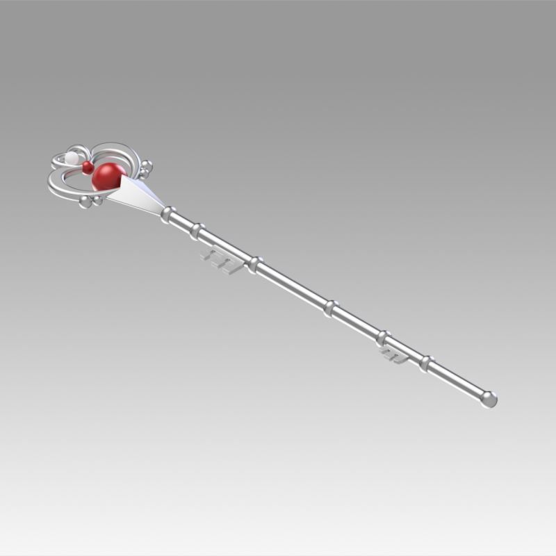 Sailor Moon S Meiou Setsuna Sailor Pluto Cosplay Weapon 3D print model_5