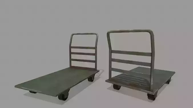 Trolley metal dolly cart