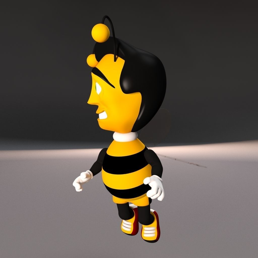 Cartoon Drone 3D model_2