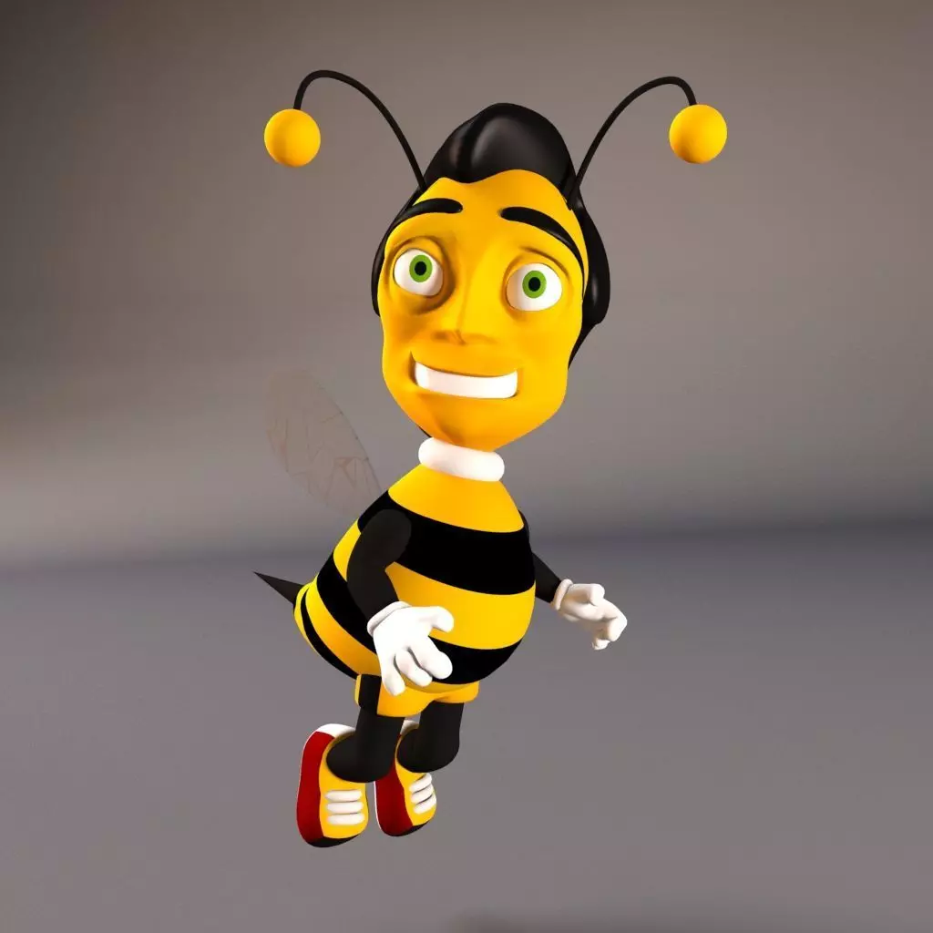 Cartoon Drone 3D model_0