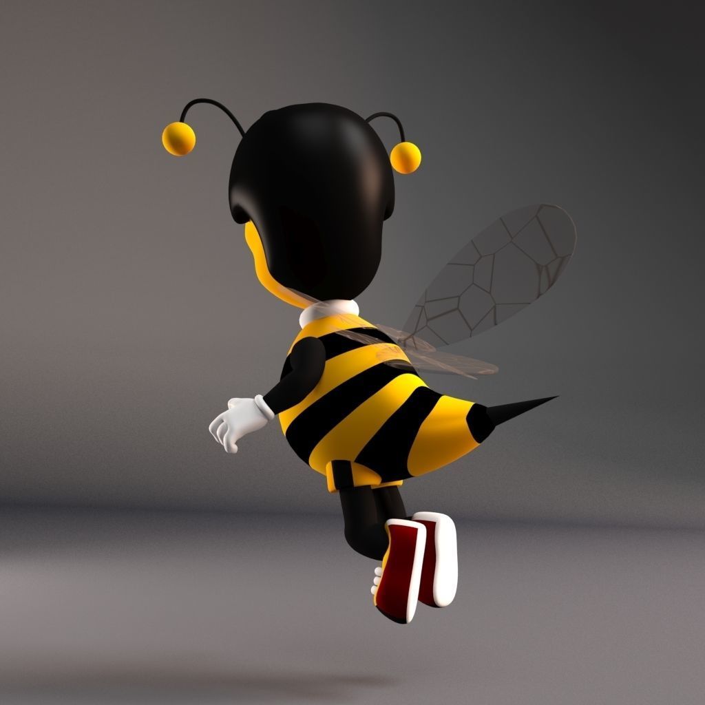 Cartoon Drone 3D model_3
