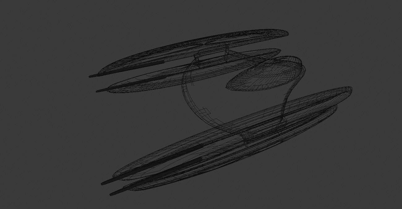 Star Wars - Vulture Droid 3D model_5