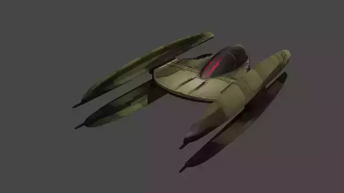 Star Wars - Vulture Droid 3D model