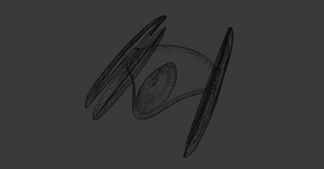 Star Wars - Vulture Droid 3D model_6