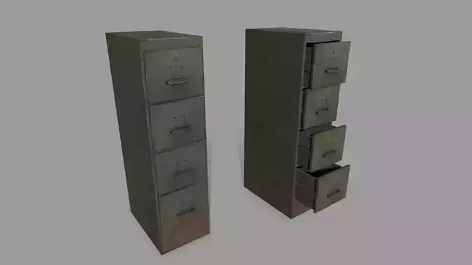 Cabinet metal filing