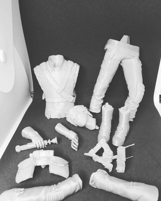 Star Wars  Jedi Fallen Order  Cal Kestis jedi padawan  3D print model_2