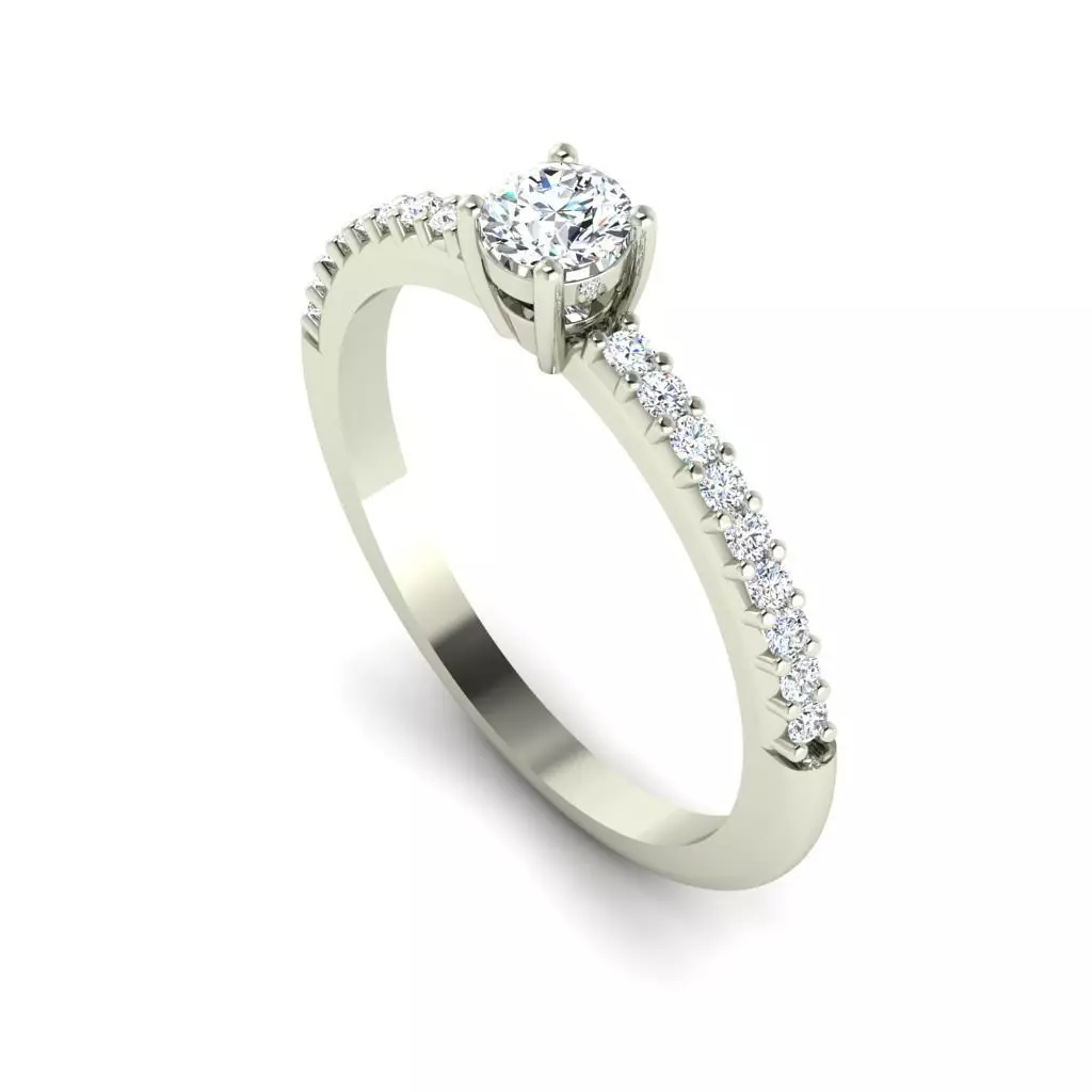 Engagement Ring 3D model