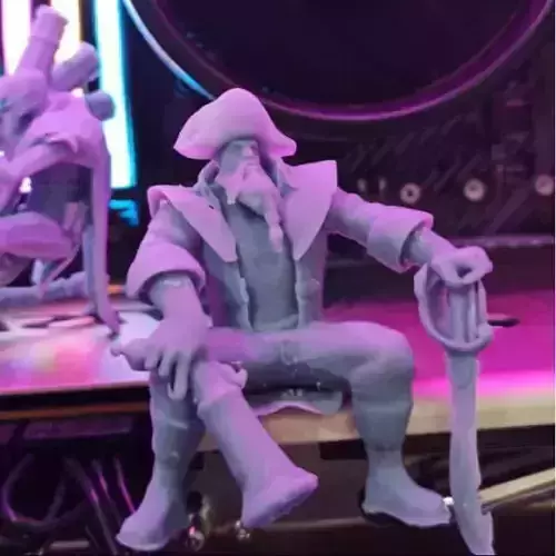 CAPTAIN GANGPLANK SEATED - LEAGUE OF LEGENDS