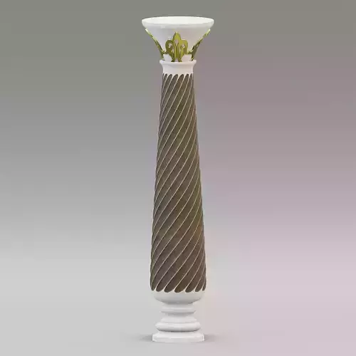 Decorative twisted Column
