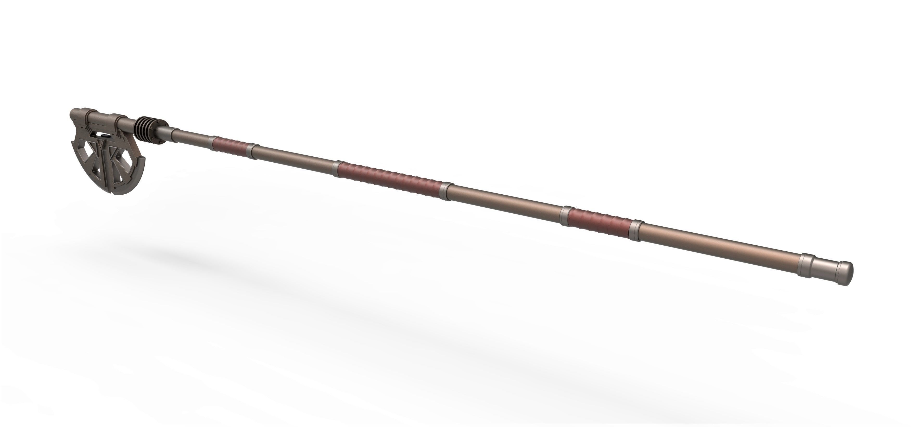 Axe of Aplek from the movie Star Wars Rise of Skywalker 3D print model_12
